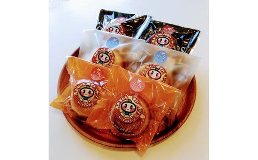 おおちゃんの焼きドーナツ 6個 （メープル、チョコレート、バニラ、各2個）【0tsuchi00313】