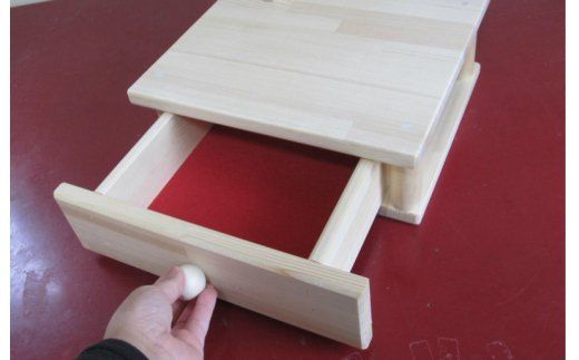 099H2189 手作り木製 姫鏡台