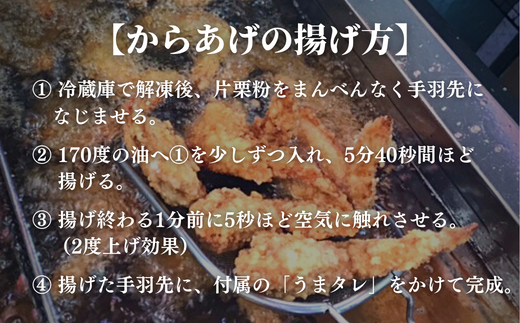 0B1-121 うまタレ付 手羽先 600g 