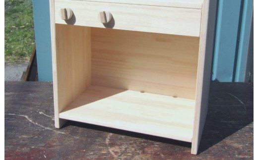 099H2149 手作り木製 ままごとキッチン KHM 素材色バージョン