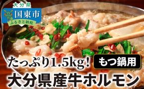 たっぷり1.5kgの大分県産牛ホルモン/もつ鍋用_1454R