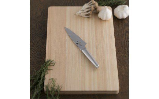 H25-09 ＜スタイリッシュなデザイン・オールステンレス＞ ◇貝印 関孫六 10000ST ペティ 120mm ～衛生的 おしゃれ 調理器具 キッチンツール ギフト 贈り物にも～