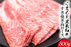くまもと黒毛和牛 すき焼き肉 ロース切り落とし500g 《60日以内に出荷予定(土日祝除く)》 熊本県 長洲町 くまもと黒毛和牛 黒毛和牛 牛肉 肉 すき焼き 株式会社 羽根(出荷元：株式会社酒湊) 切落し---sn_fhnrosu_60d_r7_14500_500g---