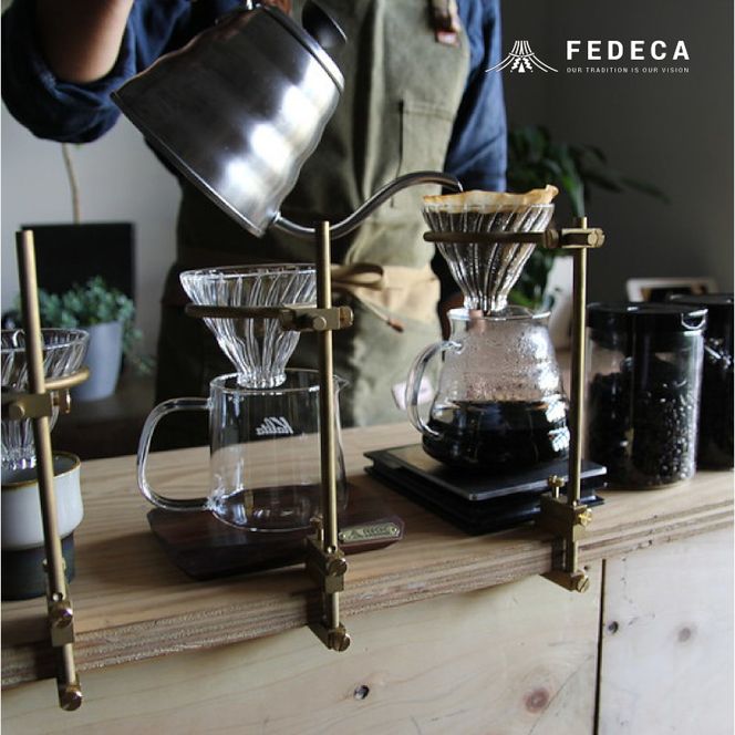 【FEDECA】バークランプドリッパースタンド 000846