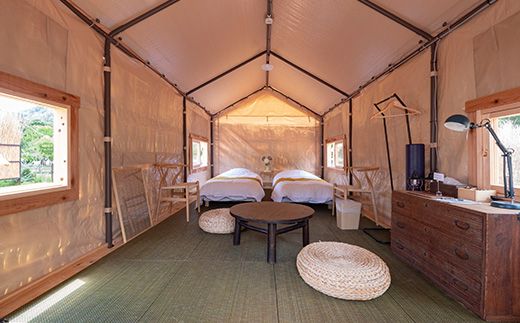 古民ピングエリア貸切宿泊券１泊分 FBM002