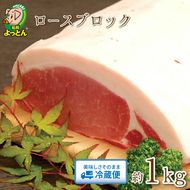 延岡よっとんロースブロック約1kg N003-YZA326-1