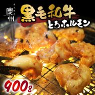 トロ ホルモン 900g 黒毛和牛 小腸 完全味付け タレ漬け 国産 とろホルモン 冷凍 バーベキュー ホルモン鍋 鉄板焼 BBQ 味付け肉 ビールのお供 網焼き 牛肉 肉 ハイボール 焼肉店 ホルモン焼き 炭火 焼き肉 慶州 静岡県 藤枝市 [PT0166-000005]