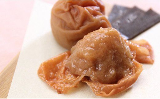 最高級紀州南高梅・大粒こんぶ風味梅干し 1.4kg【ご家庭用】【inm400】
