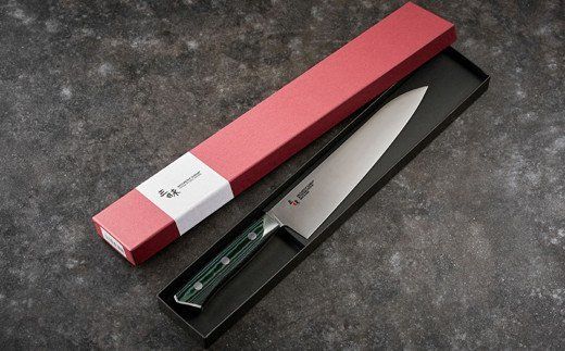 H54-07 三昧 フォレスト モリブデナム 牛刀包丁210mm