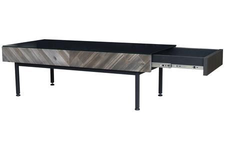 サッジ リビングテーブル 【リビング センター テーブル 引き出し 収納 組立設置付 梱包材引き取り 家具 国産】(H062184)