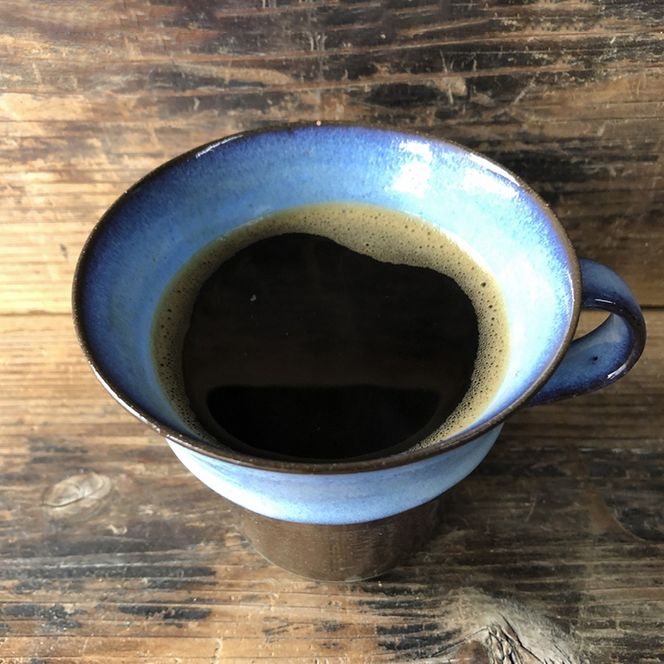 龍善ブルー マグカップ（ツートンカラー）