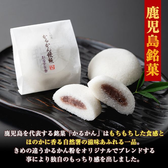 isa440 ご家庭用かるかん饅頭(10個)【新富大生堂】