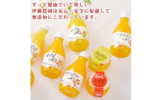 11.伊藤農園 5種みかんピュアジュースセット(A11-3)