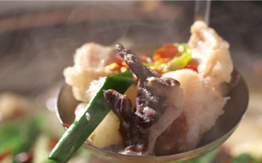 自宅で簡単 本格 薬膳 火鍋・ 牛もつ鍋 セット 4～5人前 / 南島原市 / はなぶさ [SCN068]