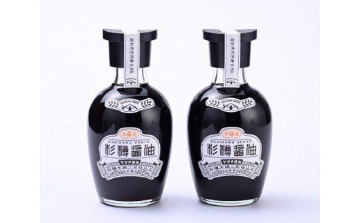 醤油 杉樽醤油 200ml 2本 計400ml セット [近岡屋醤油 ヤマチ醤油 石川県 宝達志水町 38601208] しょうゆ 調味料 化粧箱