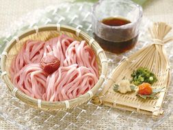 丸ざる梅うどん　８食［FN3］T028