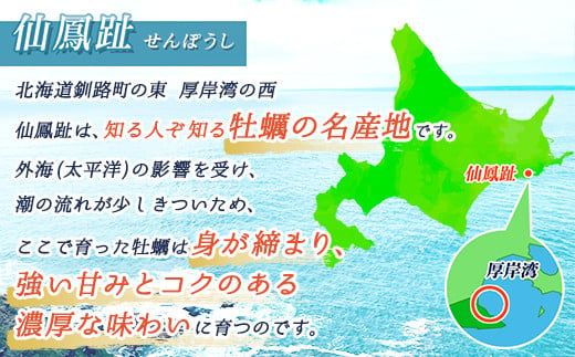 【先行予約】 北海道 仙鳳趾名産 むき牡蠣 500g×1コ K5-5＜出荷期間：2026年6月1日～7月末＞ 豊洲市場で大人気のため期間限定出荷 仙鳳趾 かき漁師直送 剥き 牡蠣 むき身 剥き身 むき牡蠣 絶品 産地直送 北海道 釧路町 釧路超 特産品 121-1267-25