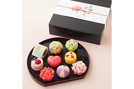 【2026年5月8日・9日発送】母の日 スイーツ 9個入 京都府「現代の名工」受賞 あずきの里謹製（JM-9）《和菓子 洋菓子 生菓子 詰合せ プレゼント 贈答》