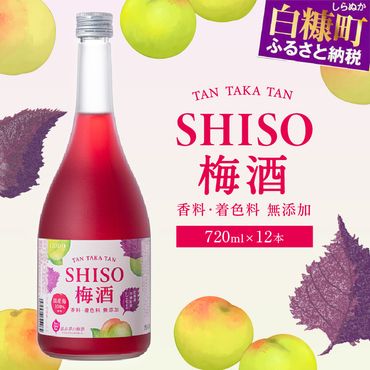 鍛高譚（たんたかたん）の梅酒[720ml]【12本セット】