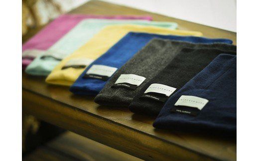 D26-03 SKINCASHMERE ネックウォーマー【チャコールグレー】