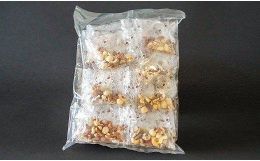 無塩の素焼きミックスナッツ 小分け40袋(計1㎏) 6ヶ月定期便 H059-114