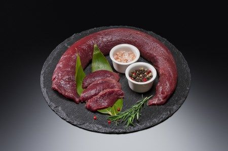 WM　鹿ロース肉カット 400g 冷凍 ※離島不可 ノヴィルフロンティア株式会社 セントラルキッチン《30日以内に出荷予定(土日祝除く)》│ ジビエ ジビエ肉 焼肉 BBQ 国産 鹿肉 徳島県産 新鮮 徳島県 佐那河内村---sanagouchi_nft_2_1p---