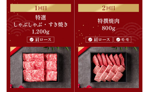 神戸牛 定期便「ファーストクラス」（定期便全6回 総量5600g）冷凍発送 ふるさと納税で贈る至福の味わい！自慢の神戸牛をご自宅で堪能しませんか？ 大人気 ふるさと納税 しゃぶしゃぶ すき焼き 焼肉 ステーキ 特選 キャンプ バーベキュー 年末年始 お盆 パーティー ごちそう 和牛 国産 熱田 神戸BEEF 神戸ビーフ 但馬牛 但馬 神戸 兵庫県 香美町 香住 村岡 小代 和牛セレブ 58-25