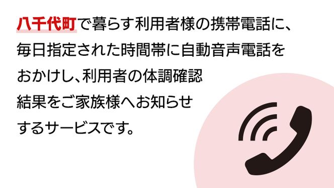 郵便局のみまもりでんわサービス（携帯電話コース12か月） [BR009ya]