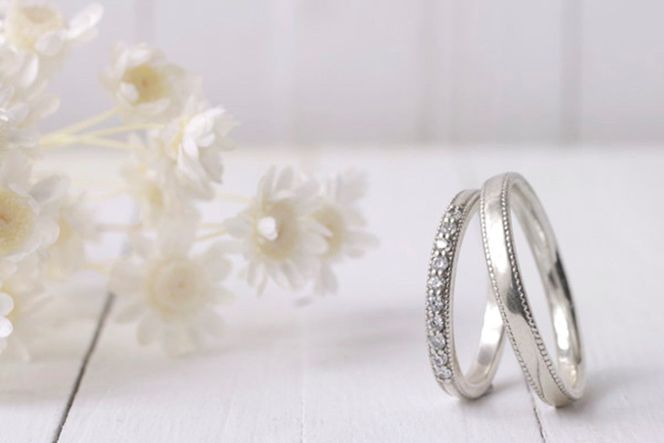 【S016-001】結婚指輪 ペアリング ソレーヌ
