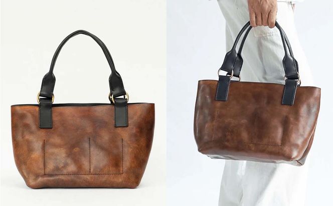 牛革トートバッグ（S) Z-UY-A91A