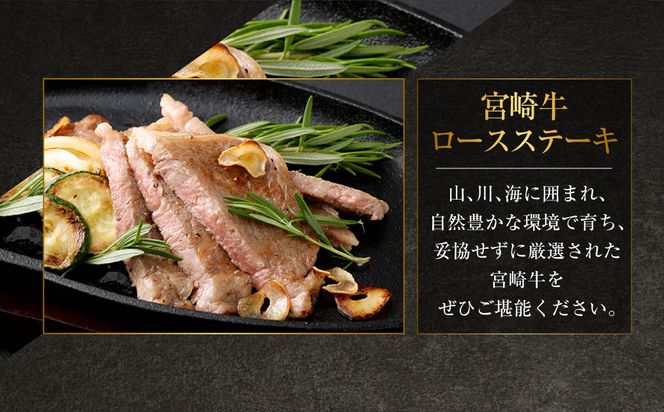 ＜特撰宮崎牛ロースステーキ 500g＞2025年2月より順次出荷します【c507_hn_x1】