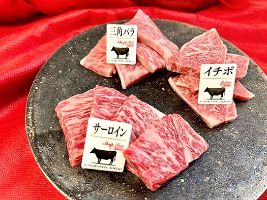 A4A5等級未経産雌牛　特選近江牛おすすめ部位　焼肉3種盛り　600ｇ【FO30SM】