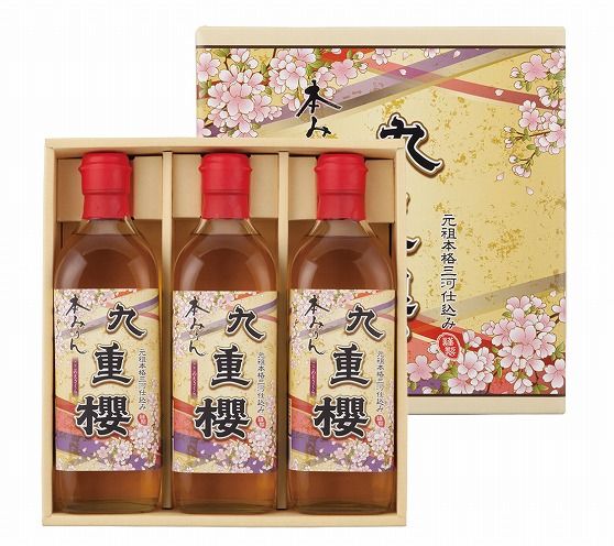 本みりん九重櫻 1.5L(500ml×3本) 三河みりん発祥の醸造元 九重味淋 H002-066