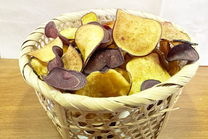 【先行受付】さつまいもチップス「さっチ」75g×2 [リロカリコクリ 宮城県 加美町 44581427] 菓子 おやつ チップス さつまいも 加美町産