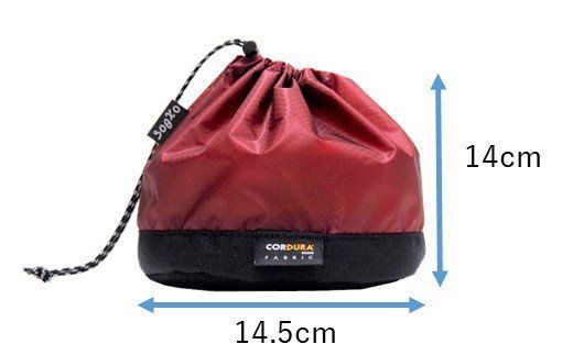 [R201] oxtos CORDURA フォールディングカップケース 【ブルー】