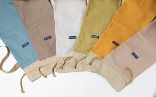 「琉球帆布」ヨガマットケースA（ライトグレー）- ヨガ マットケース 収納 帆布 手づくり ハンドメイド 軽い 丈夫 布 人気 シンプル おしゃれ 琉球帆布 手仕事 伝統技術 沖縄県 八重瀬町【価格改定】