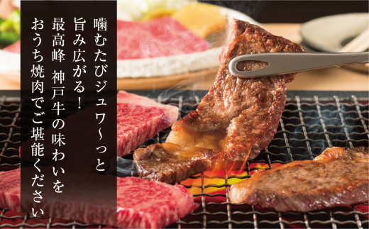 【神戸牛 焼肉 カルビ（300ｇ）2～3人前 冷凍 産地直送】牛肉  しゃぶしゃぶ すき焼き 牛丼 BBQ 焼肉 ふるさと納税 兵庫県 但馬 神戸 香美町 美方 小代 平山牛舗 61-03