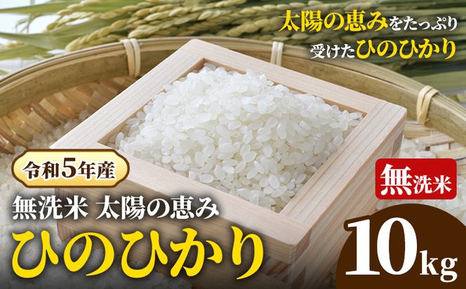 【令和5年産】無洗米 岡山県産 ひのひかり 笠岡産 10kg《30日以内に出荷予定(土日祝除く)》 農事組合法人奥山営農組合 太陽の恵み O-2_10k---O-02_10k_m---