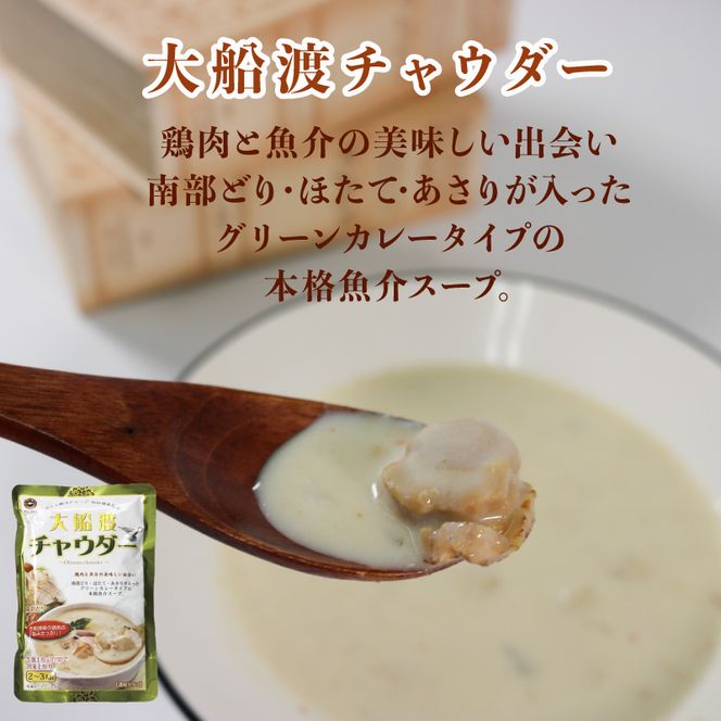 選べるスープ お試し4袋セット (ふかひれスープ広東風/四川風・チャウダースープ) 濃縮スープ [abe015]