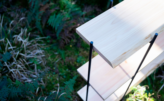 【幅サイズオーダー可能】　KIMIKI - MIMIシェルフ 100cm-180cm M-mp-A52A