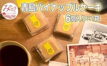 青島パイナップルケーキ 6個入り×1箱_M213-001