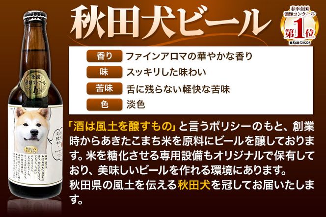 湖畔の杜ビール 秋田犬ビール6本セット 地ビール クラフトビール|02_tst-060601