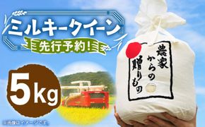 【令和6年産新米】【先行予約】ひかりファーム の ミルキークイーン 5kg【2024年10月以降順次発送】《築上町》【ひかりファーム】 [ABAV007]