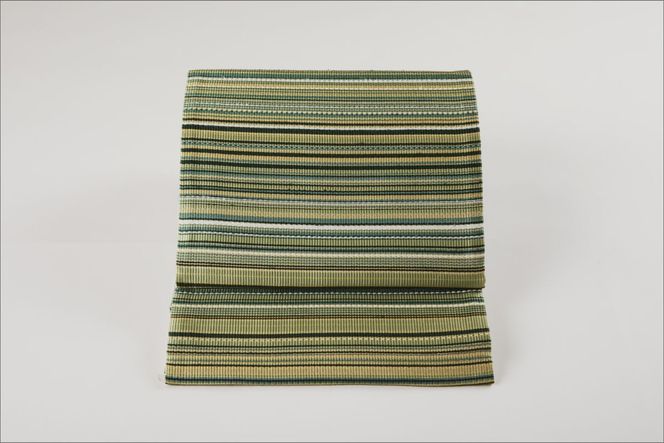 丹後帯　袋帯「ユイタン」　緑　FY00083