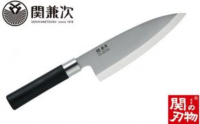 H19-13 プラ柄 口金付き和包丁 出刃 180mm【最長6か月を目安に配送】