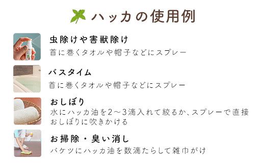 【ギフト用】天然ハッカおすすめセット【配送不可地域：沖縄県】 BHRB005