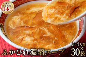 気仙沼産 ふかひれ濃縮スープ 200g×3袋×10セット 合計30袋 [気仙沼市物産振興協会 宮城県 気仙沼市 20565274] フカヒレ レトルト 手軽