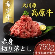 【CF】大川原高原牛　 赤身切り落とし　750g《60日以内に出荷予定(土日祝除く)》---sanagouchi_nfw_1_750g---