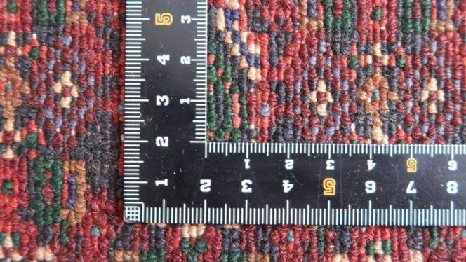 年代もの　手織り絨毯　ビンテージラグ　60cmx98cm トライバル　ラグ 限定1品】 トライバルラグ ビンテージ 1990年代 手織り ペルシャ