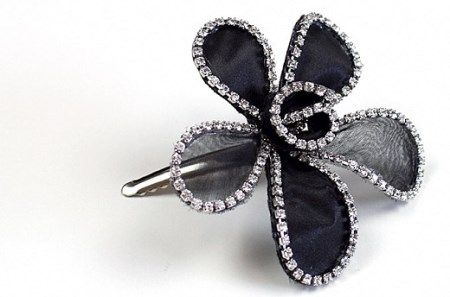 A-211　ブラックキュートリーコサージュ